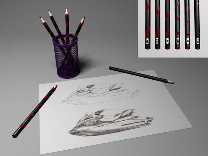 дизайнерские рисунки карандашом | Дзен